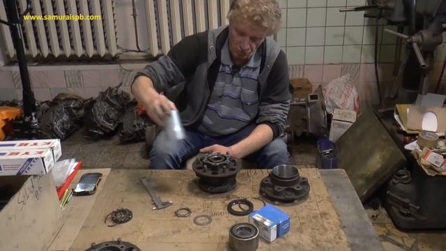 Окончательное усовешенствование ступицы.Вездеход Самурай