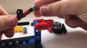 Learning how to assemble a scooter from a lego constructor. Туториал по сборке лего фингер самоката