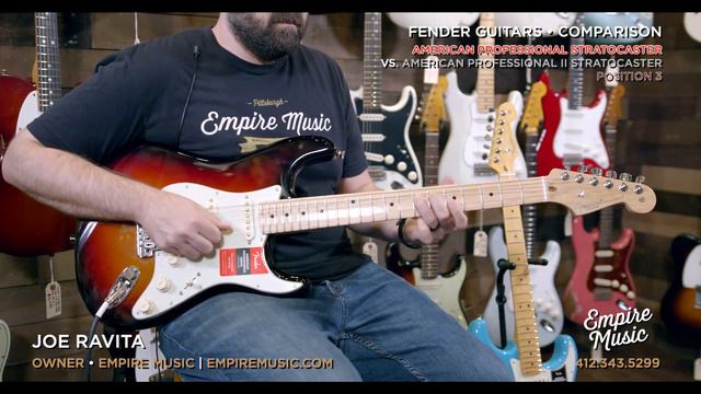 Fender American Professional II Vs. I - Stratocaster смотреть онлайн