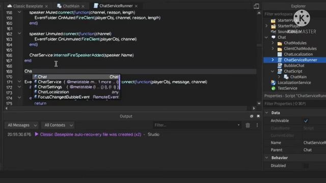 Roblox studio: typing in chat bubble смотреть онлайн