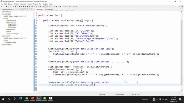 java collection framework # 18 | Arraylist vs Linked list-2