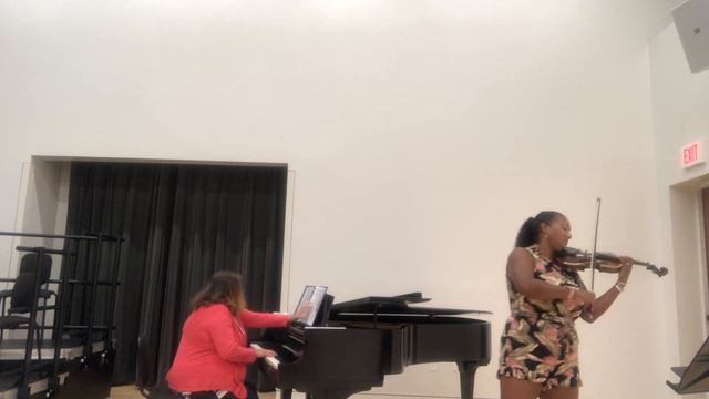 Diana Norwood violin and Lea Saslav piano - Meditation on Thais by Jules Massenet