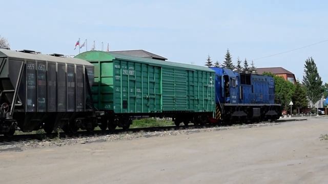 Тепловоз ТЭМ7-0267 смотреть онлайн