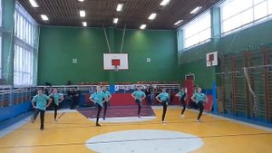 Спортивный танец 6А класса МОУ лицея 42 Вперёд мальчишки и девчонки!