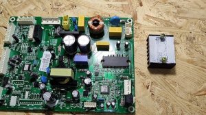 Отремонтировать плату модуль управления холодильника LG с компрессором линейного управления.