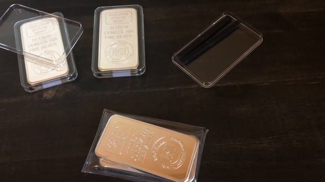 20oz of Golden State Mint (GSM)- 10 oz bars смотреть онлайн