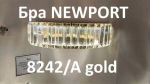 Бра NEWPORT 8242/A gold