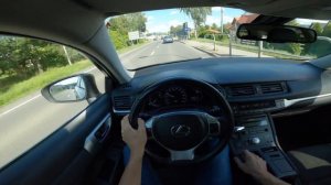 Lexus CT 200h - 2011 - 136KM - Presentation & Drive POV - 4k