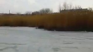 Рыбалка Краснознаменка , зима