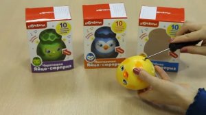 Обзор серии игрушек неваляшек 'Яйцо сюрприз', 'Азбукварик'