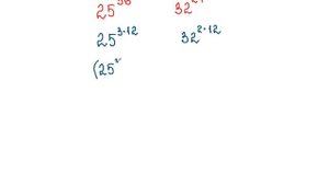7 класс  Алгебра  Сравнение степеней с разными основаниями и разными показателями