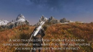 HDT Physics Weapon Sling - The Elder Scrolls V Skyrim - Mod Spotlight