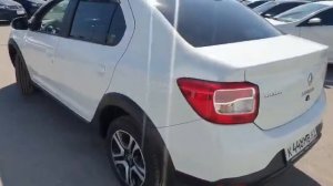 RENAULT LOGAN STEPWAY 2019, 2 WD, АТ, 1,6 л (113 л.с.), пробег 3947 км, 1 владелец, на гарантии.