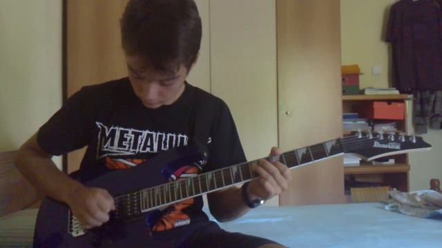 Metallica Seek and Destroy guitar cover (rhythm part only) смотреть онлайн