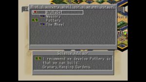 Civilization II - PS1 - Gameplay