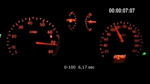Renault Clio Sport RS 2.0 16v Ph.1 0-100 0-150 0-200 km/h acceleration