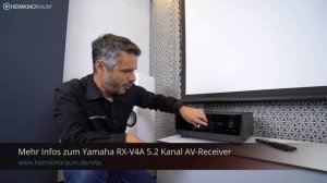 Vorstellung AV-Receiver Yamaha RX-V4A und Yamaha RX-V6A mit HDMI 2.1 und 8K