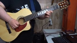 Oscar "Chato" Bazán / Quiero Ser Tu Sombra (Cover En Guitarra)