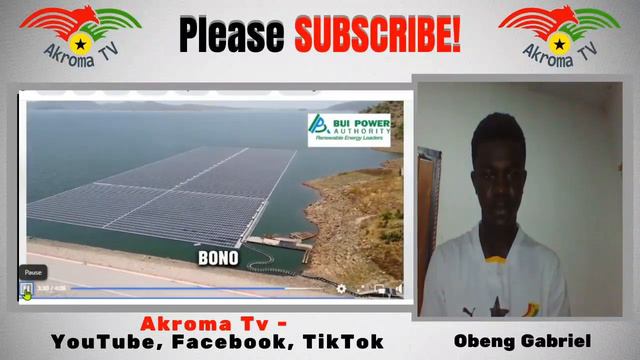 Unbelievable! Dr Bawumia Completes The Largest Floating Solar Plant in Ghana...