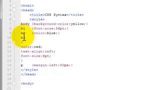 Video 2 of 19 - Learn CSS3 – CSS Syntax