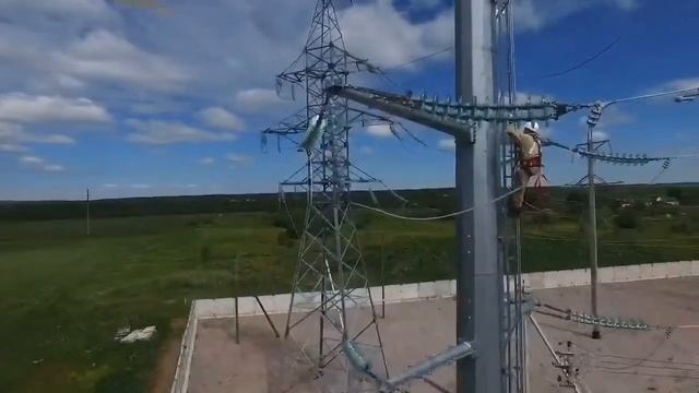 Жесткие анкерные линии (ЖАЛ) на многогранных опорах ЛЭП смотреть онлайн