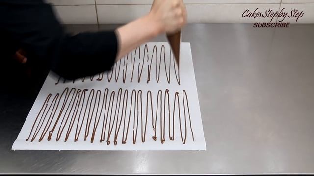 Coconut Cocktail 3D Cake  - How To Decorate with Chocolate by CakescStepbyStep