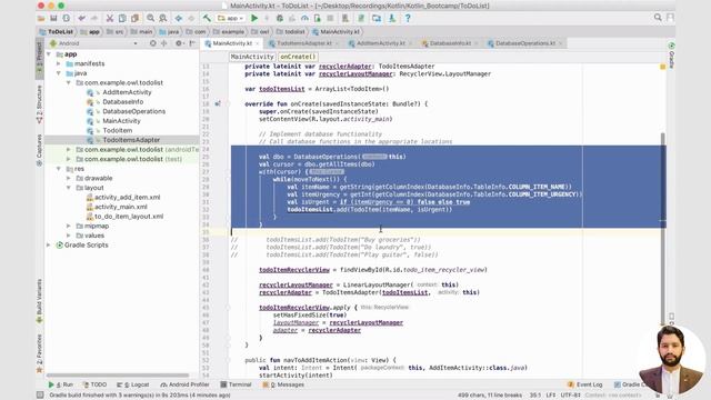 27.3. Project BootCamp Day-4  Summary  Android App Development with Kotlin app android kotlin