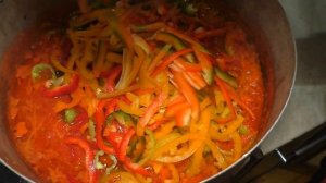 Закрутка на зиму. Овощной салат очень вкусный