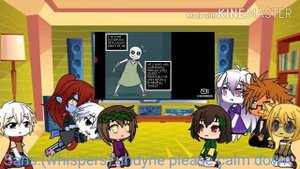 Undertale reacts to handplates|| part 1||part 7 of undertale reaction series