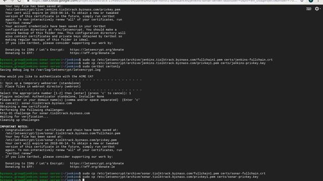 Install Jenkins and SonarQube servers with HTTPS смотреть онлайн