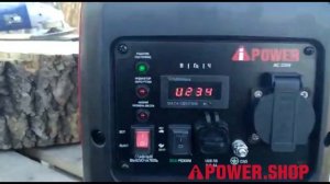 Инверторный бензиновый генератор A-iPower A1400IS (1,2 кВт). Видео от покупателя