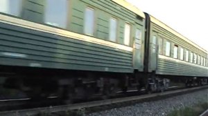 ТЭП70 с поездом Пермь-Адлер.