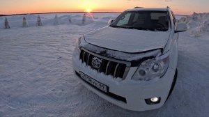 На закате. ЯНАО Ноябрьск
