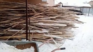 Строительство забора из досок (горбыля). Все готово к началу стройки забора!!!