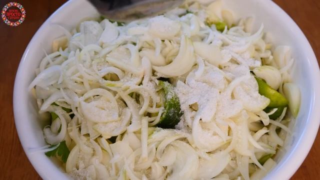 ТЕПЕРЬ ГОТОВЛЮ БОЛЬШЕ! САЛАТ ИЗ ЗЕЛЕНЫХ ПОМИДОРОВ ПО-ГРУЗИНСКИ! ВКУСНЫЙ САЛАТ НА ЗИМУ!