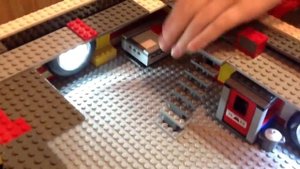 Lego дом с механизмами