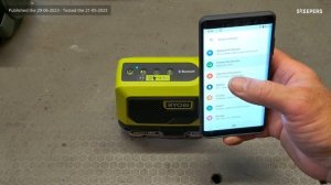 RBTM18-0 18V ONE+™ Cordless Bluetooth® Mini Speaker