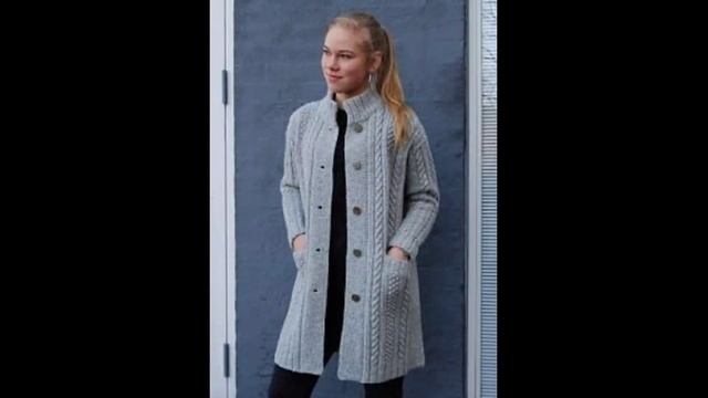 Вяжем модные кардиганы на осень.