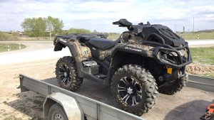 Покупка квадроцикла BRP 1000 XMR 2013 года./Purchase BRP 1000 XMR