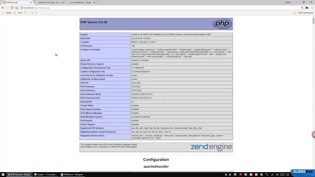 PHP Security Tips In Arabic #07 Disable Error In Production Environment смотреть онлайн