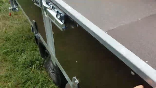 Прицеп бортовой-платформа. Оцинкованный. смотреть онлайн