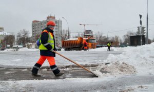 Московские службы ликвидируют последствия снегопада / Город новостей на ТВЦ