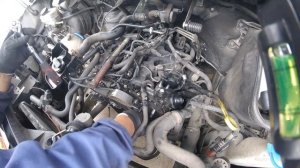 How to change fuel pump VW Crafter / Как поменять ТНВД VW  Crafter