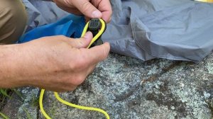 Tarp Grip. Уникальная клипса использующая законы физики для фиксации и натяжки тентов.