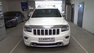 Jeep Grand Cherokee WK2 -ремонт фар . Замена би ксенона на BI-LED I.LENS MX