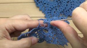СОЕДИНЕНИЕ ЛЕНТОЧНОГО КРУЖЕВА вязание крючком МАСТЕР-КЛАСС How to Crochet Lace Tape Ribbon