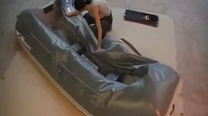 Складной РИБ разборка