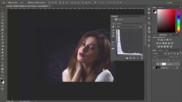Photoshop Tutorial | How to Make Vintage Effect with Adjustment layer in Photoshop