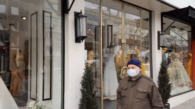 Стамбул, улица, магазин свадебных платьев