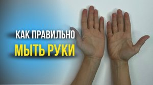 Как правильно мыть руки? Показываем в нашем видео.